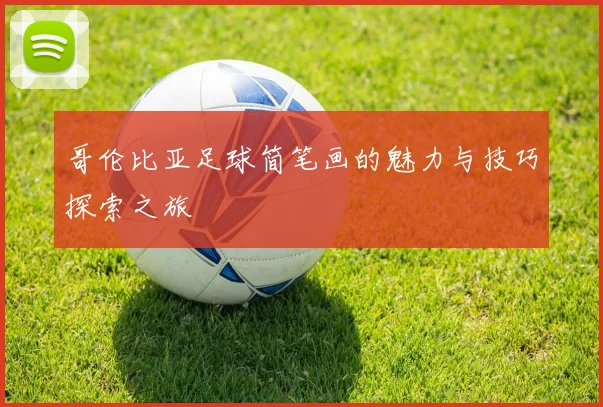 哥伦比亚足球简笔画的魅力与技巧探索之旅